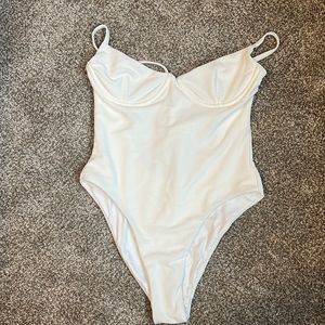 White Frankie’s bikinis one piece